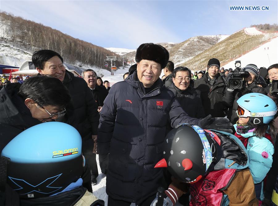 CHINA-XI JINPING-2022 WINTER OLYMPICS-INSPECTION (CN)