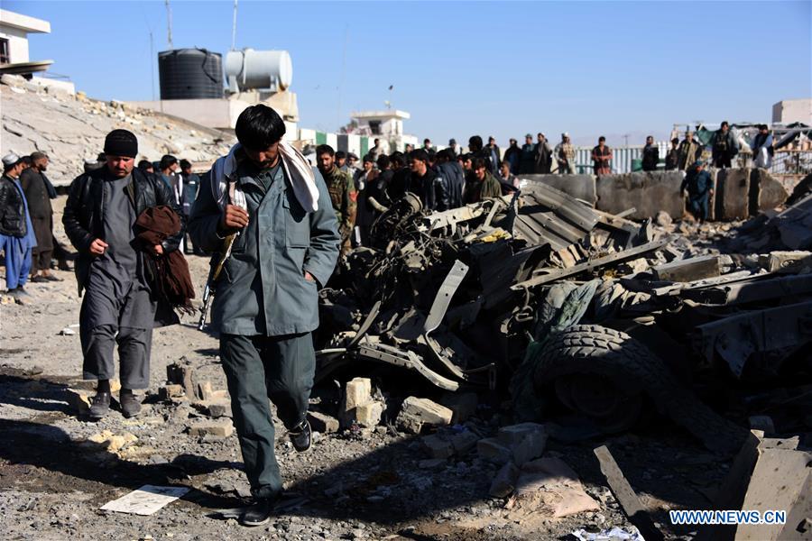 AFGHANISTAN-KANDAHAR-TALIBAN ATTACK-POLICE STATION