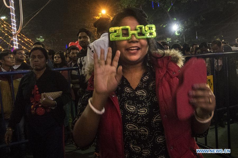 INDIA-KOLKATA-NEW YEAR-CELEBRATION