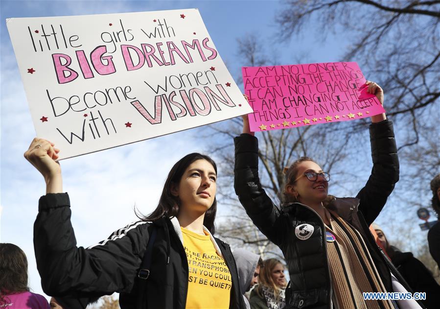 U.S.-NEW YORK-WOMEN'S MARCH