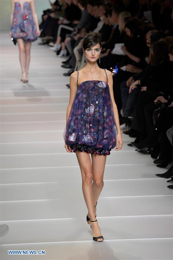 FRANCE-PARIS-FASHION WEEK-HAUTE COUTURE-GIORGIO ARMANI PRIVE