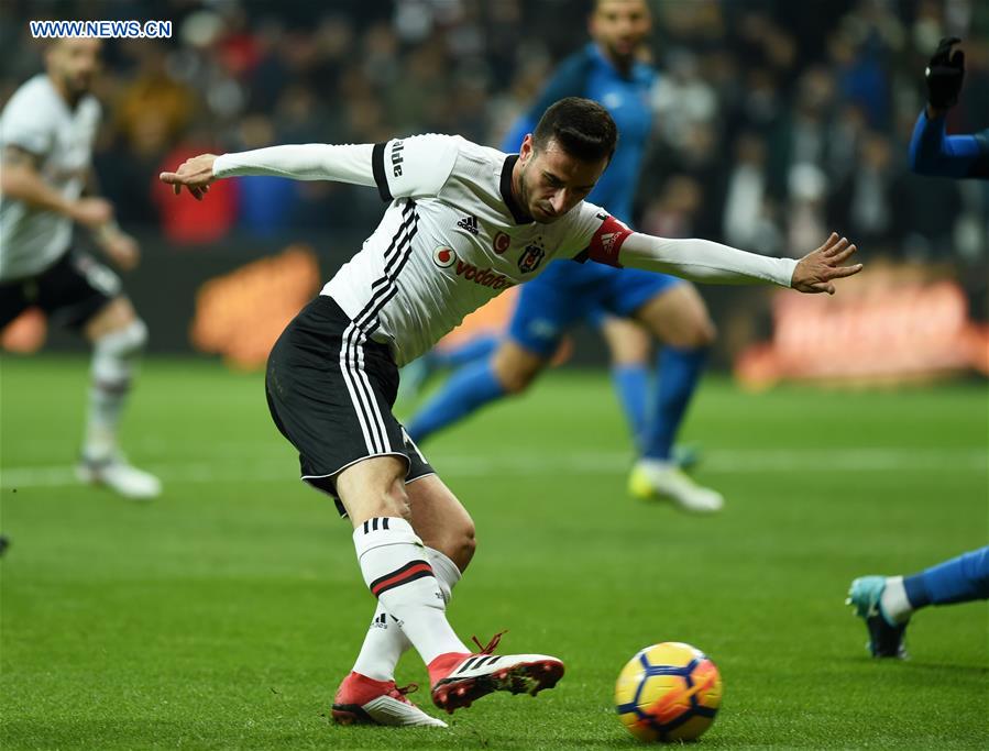 (SP)TURKEY-ISTANBUL-SOCCER-TURKISH SUPER LEAGUE-BESIKTAS VS KASIMPASA