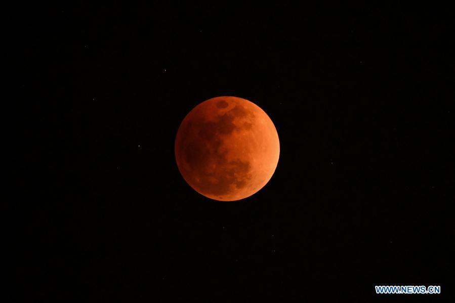 JAPAN-TOKYO-RED MOON