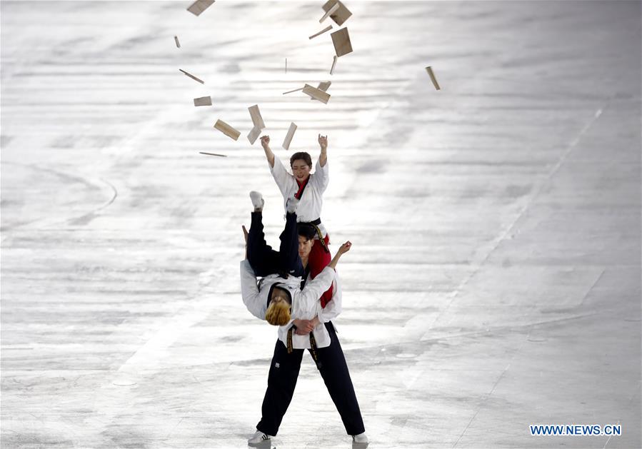 (SP)OLY-SOUTH KOREA-PYEONGCHANG-OPENING CEREMONY-PRE-CEREMONY PERFORMANCE