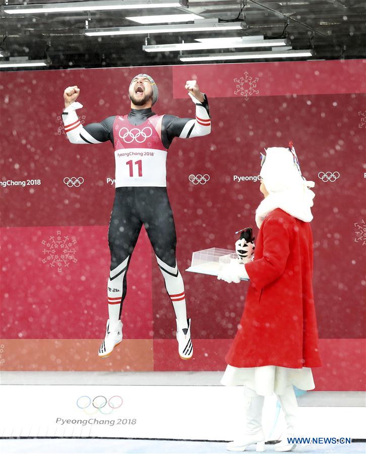 (SP)OLY-SOUTH KOREA-PYEONGCHANG-LUGE-MEN'S SINGLES