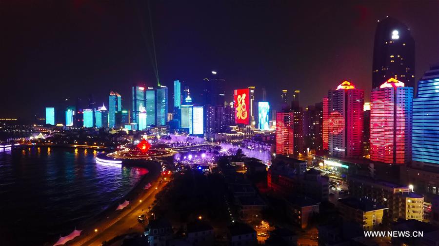 CHINA-QINGDAO-NIGHT VIEW (CN)