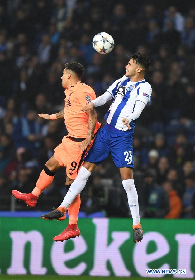 (SP)PORTUGAL-PORTO-SOCCER-CHAMPIONS LEAGUE-PORTO VS LIVERPOOL