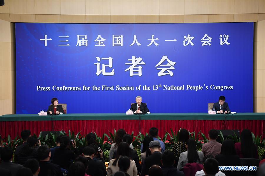 (TWO SESSIONS)CHINA-BEIJING-NPC-PRESS CONFERENCE-POVERTY ALLEVIATION (CN)