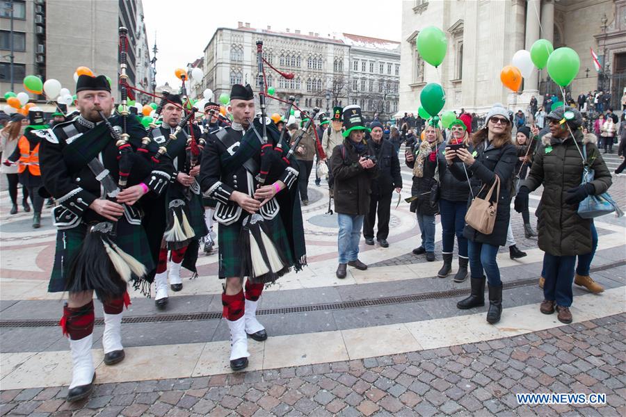 HUNGARY-BUDAPEST-ST. PATRICK'S DAY-PARADE