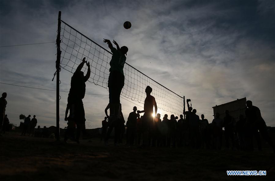 MIDEAST-GAZA-BORDER-MASS RALLY