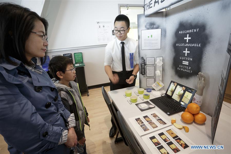 CANADA-VANCOUVER-SCIENCE FAIR