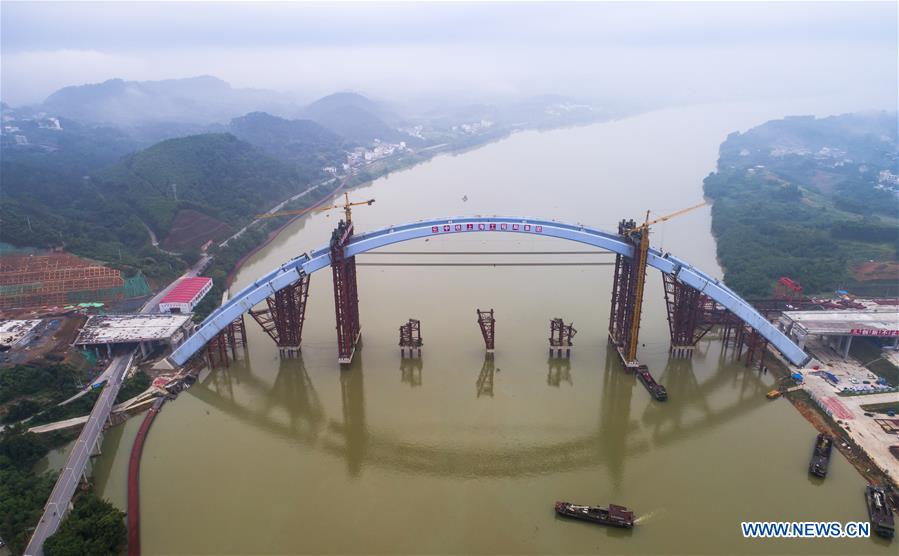 #CHINA-GUANGXI-GUANTANG BRIDGE-CONSTRUCTION (CN)