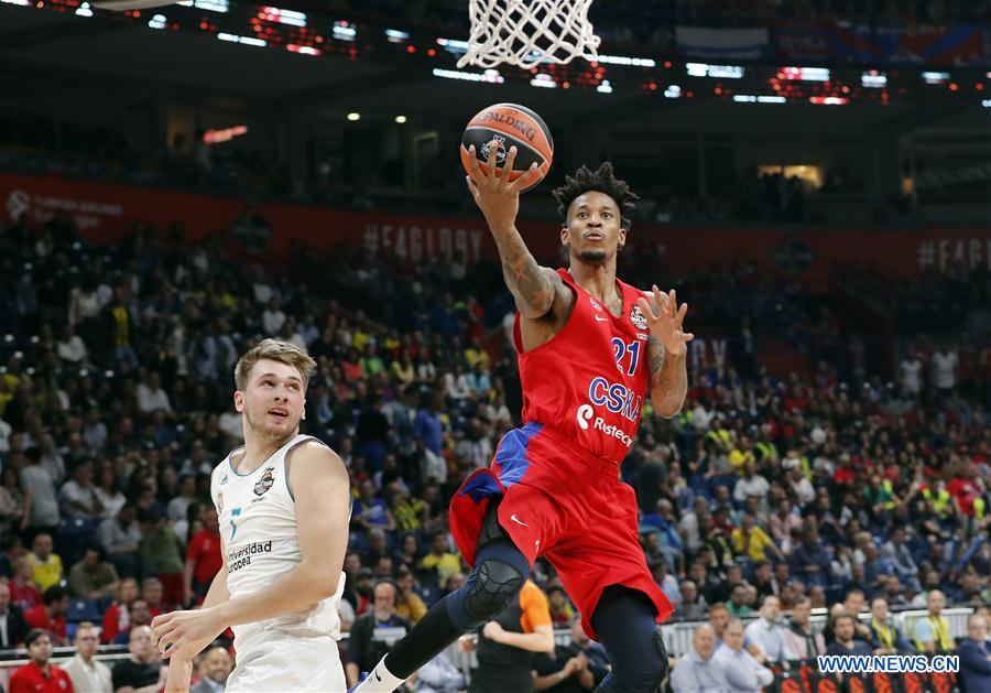 (SP)SERBIA-BELGRADE-EUROLEAGUE-BASKETBALL-CSKA VS REAL MADRID