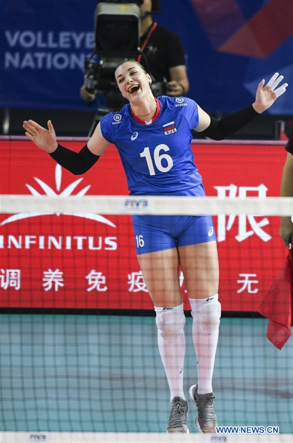 (SP)CHINA-JIANGMEN-VOLLEYBALL-FIVB NATIONS LEAGUE-WOMEN (CN)