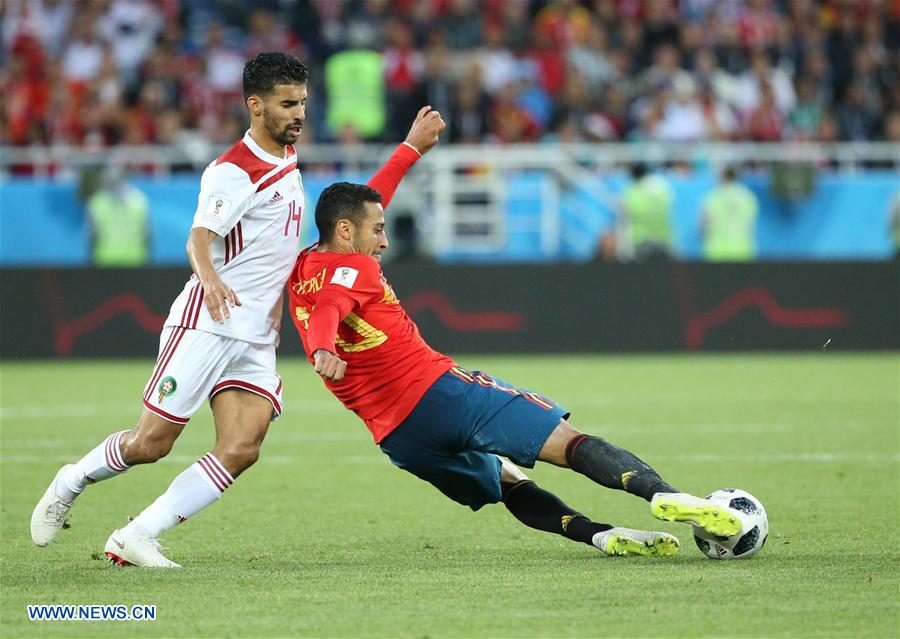 (SP)RUSSIA-KALININGRAD-2018 WORLD CUP-GROUP B-SPAIN VS MOROCCO