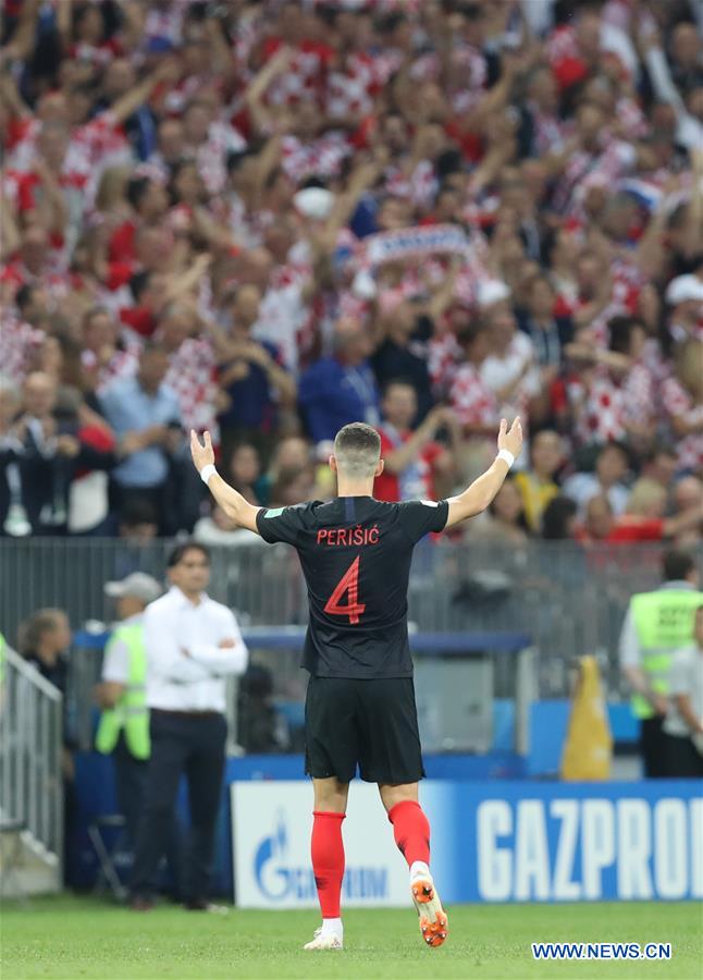 (SP)RUSSIA-MOSCOW-2018 WORLD CUP-SEMIFINAL-ENGLAND VS CROATIA