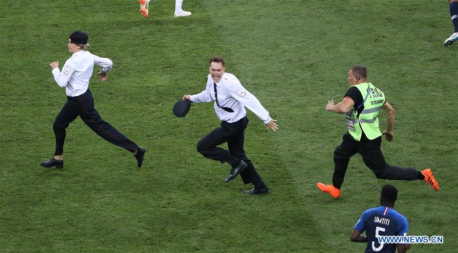 (SP)RUSSIA-MOSCOW-2018 WORLD CUP-FINAL-FRANCE VS CROATIA