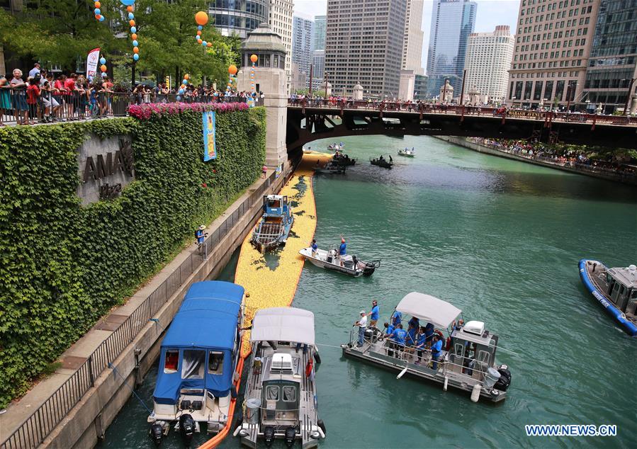 U.S.-CHICAGO-RUBBER DUCKY DERBY-CHARITY