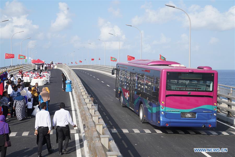 MALDIVES-CHINA-FRIENDSHIP BRIDGE-MASS WEDDING