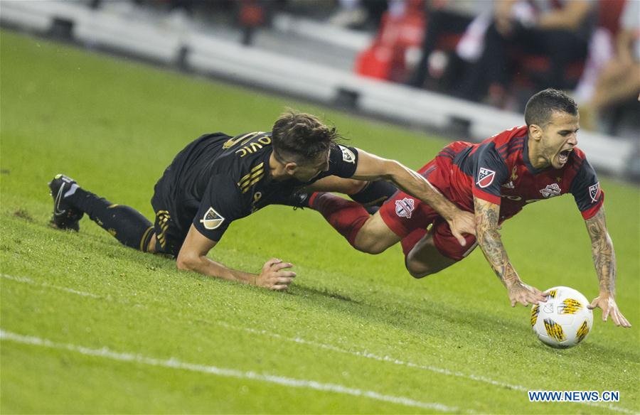 (SP)CANADA-TORONTO-SOCCER-MLS-TORONTO FC VS LOS ANGELES FOOTBALL CLUB