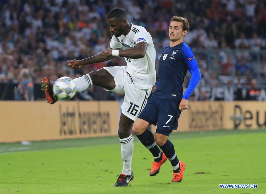 (SP)GERMANY-MUNICH-SOCCER-UEFA NATIONS LEAGUE-GERMANY VS FRANCE