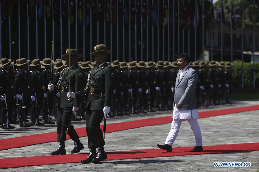 NEPAL-KATHMANDU-VICE PRESIDENT-CHINA-VISIT