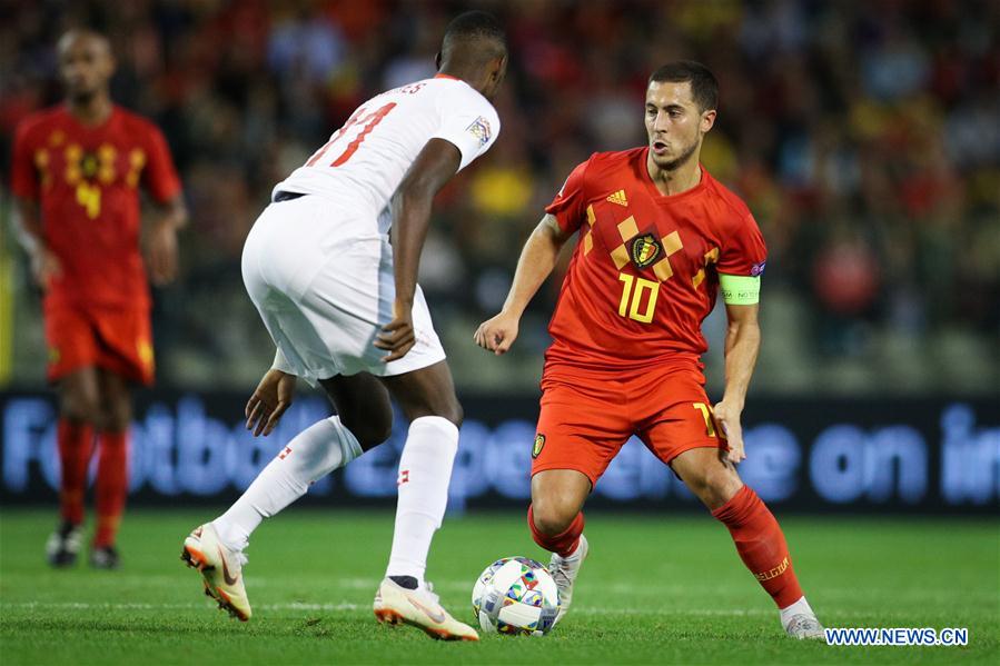 (SP)BELGIUM-BRUSSELS-SOCCER-UEFA NATIONS LEAGUE-BELGIUM VS SWITZERLAND