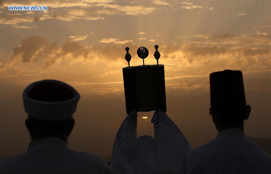 MIDEAST-NABLUS-SAMARITANS-SUKKOT-PILGRIMAGE