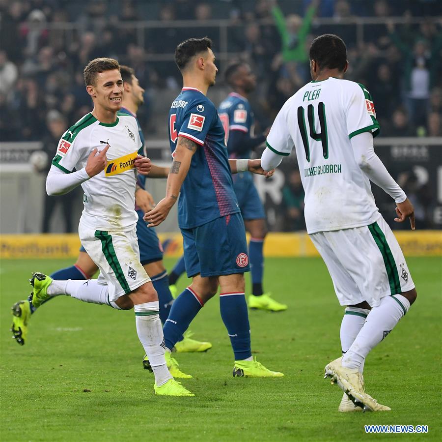 (SP)GERMANY-MOENCHENGLADBACH-SOCCER-BUNDESLIGA-MOENCHENGLADBACH VS DUESSELDORF