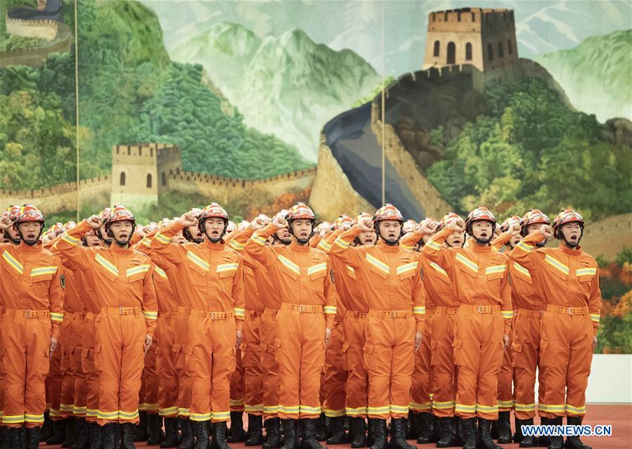 CHINA-BEIJING-NATIONAL FIRE AND RESCUE TEAM (CN)