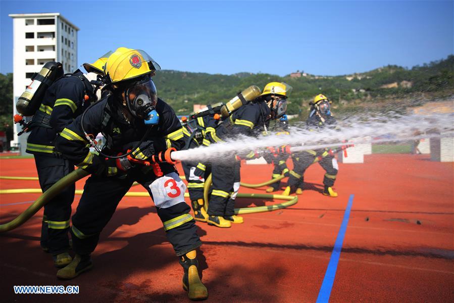 CHINA-FUJIAN-XIAMEN-FIRE DRILL(CN)