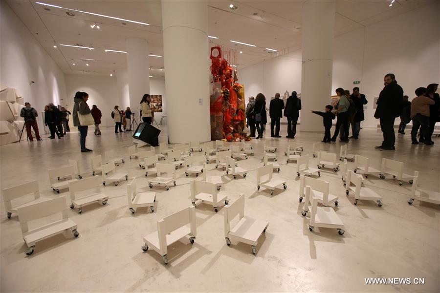 GREECE-ATHENS-CONTEMPORARY ART-EXHIBITION