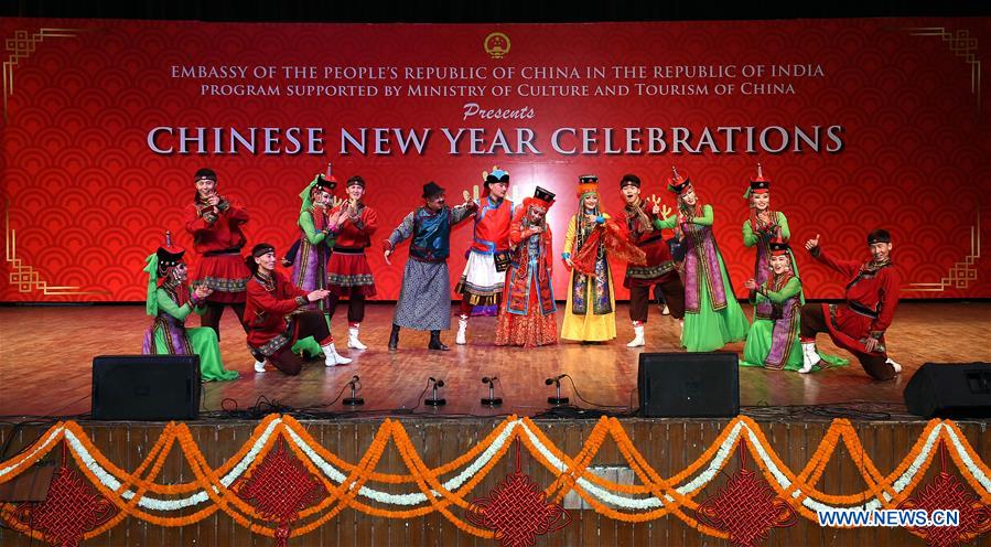 INDIA-NEW DELHI-CHINESE NEW YEAR-CELEBRATION