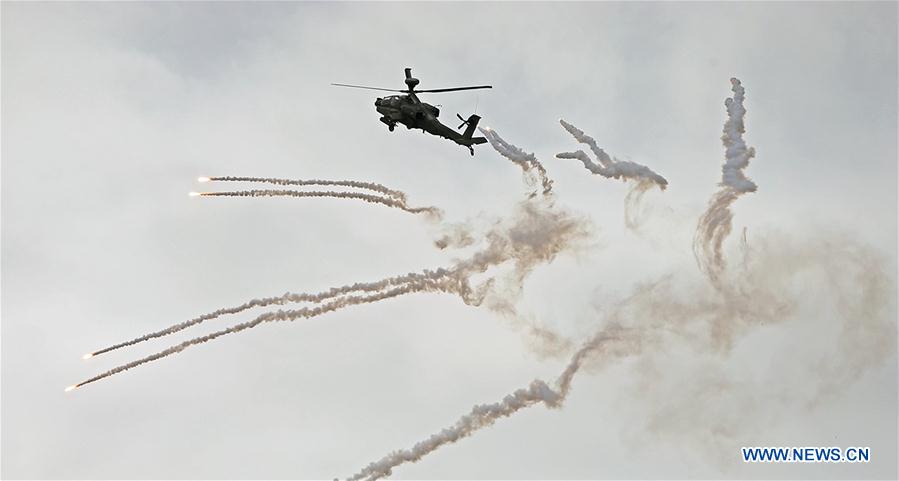 UAE-ABU DHABI-IDEX-MILITARY LIVE DEMONSTRATIONS