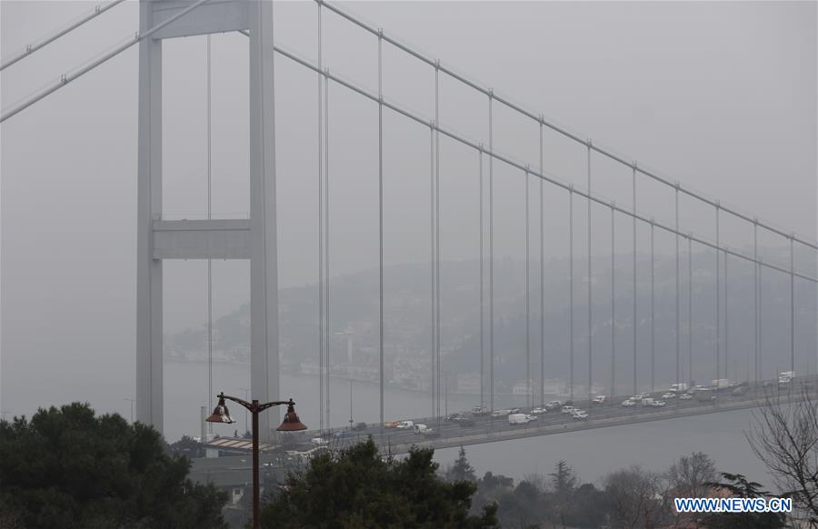 TURKEY-ISTANBUL-HEAVY FOG