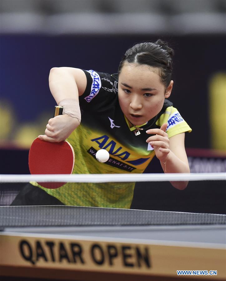 (SP)QATAR-DOHA-TABLE TENNIS-QATAR OPEN-WOMEN'S SINGLES