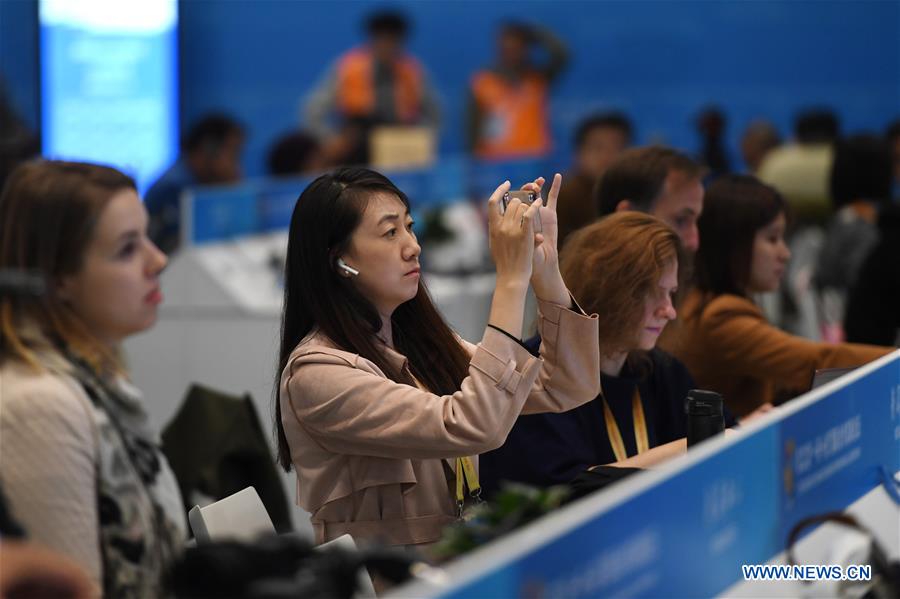 (BRF)CHINA-BEIJING-BELT AND ROAD FORUM-OPENING-JOURNALISTS(CN)