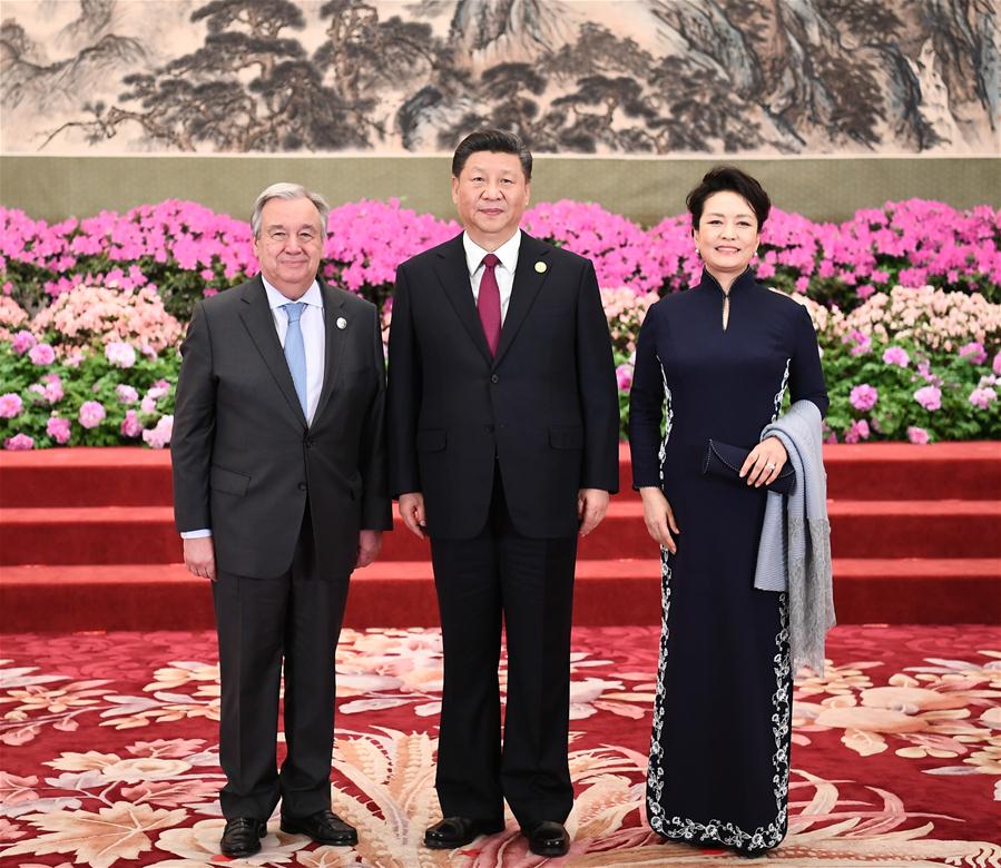 (BRF)CHINA-BEIJING-BELT AND ROAD FORUM-XI JINPING-BANQUET (CN)