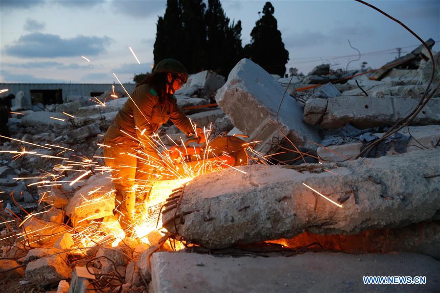 ISRAEL-ASHKELON-RESCUE DRILL