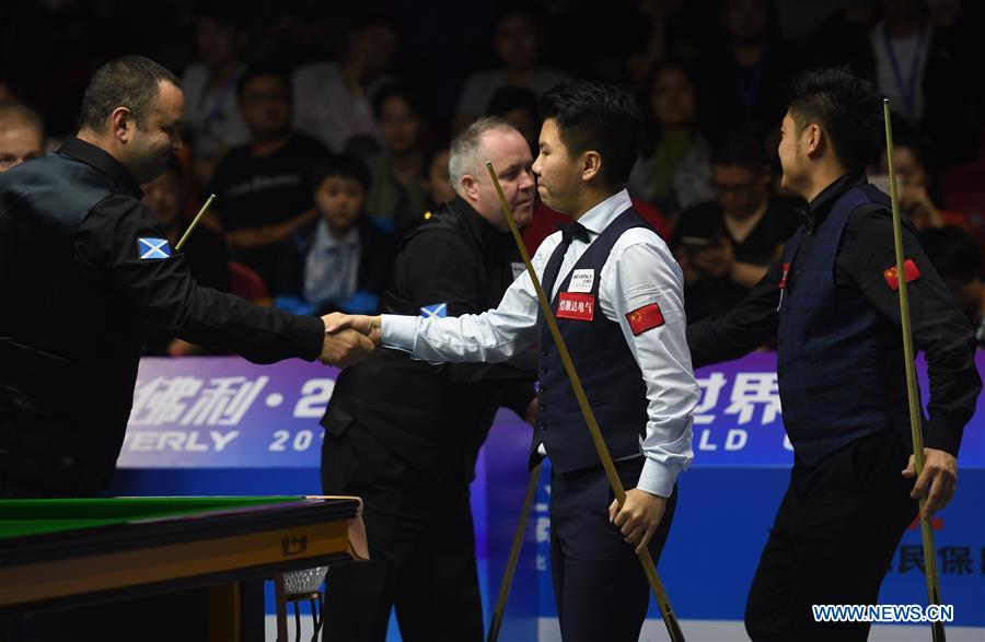 (SP)CHINA-JIANGSU-WUXI-SNOOKER WORLD CUP(CN)