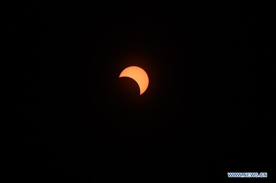 CHILE-LA SERENA-SOLAR ECLIPSE