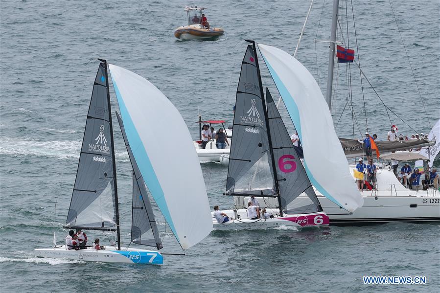 (SP)ITALY-NAPLES-SUMMER UNIVERSIADE-SAILING-FINAL