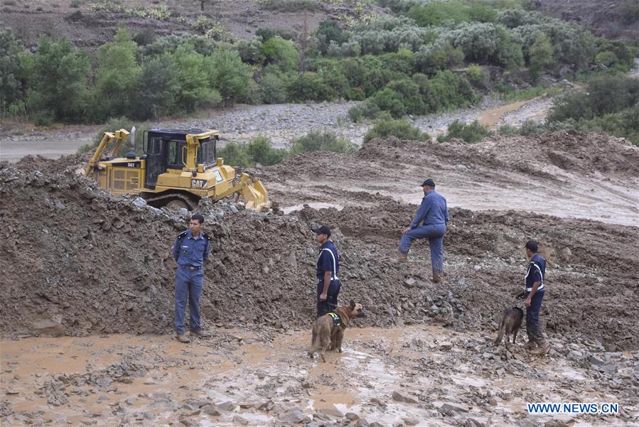 MOROCCO-TUK AL-KHAIR-LANDSLIDE-RESCUE