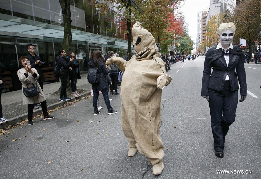 CANADA-VANCOUVER-HALLOWEEN PARADE