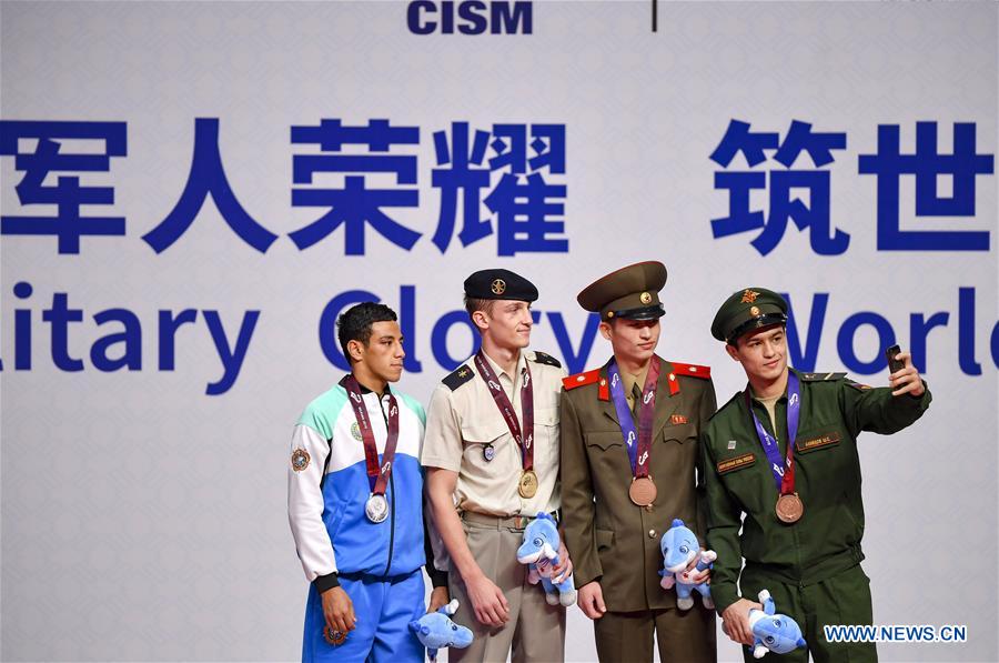 (SP)CHINA-WUHAN-7TH MILITARY WORLD GAMES-BOXING