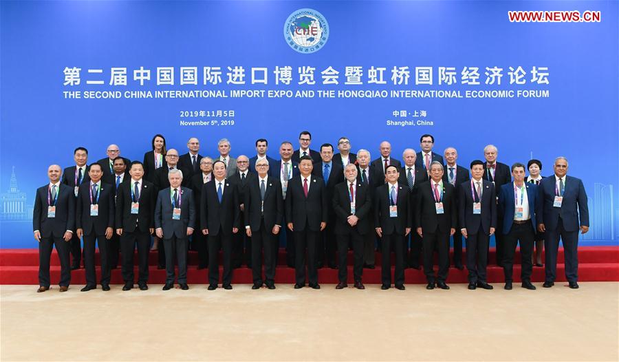 (CIIE)CHINA-SHANGHAI-XI JINPING-CIIE-OPENING CEREMONY (CN)