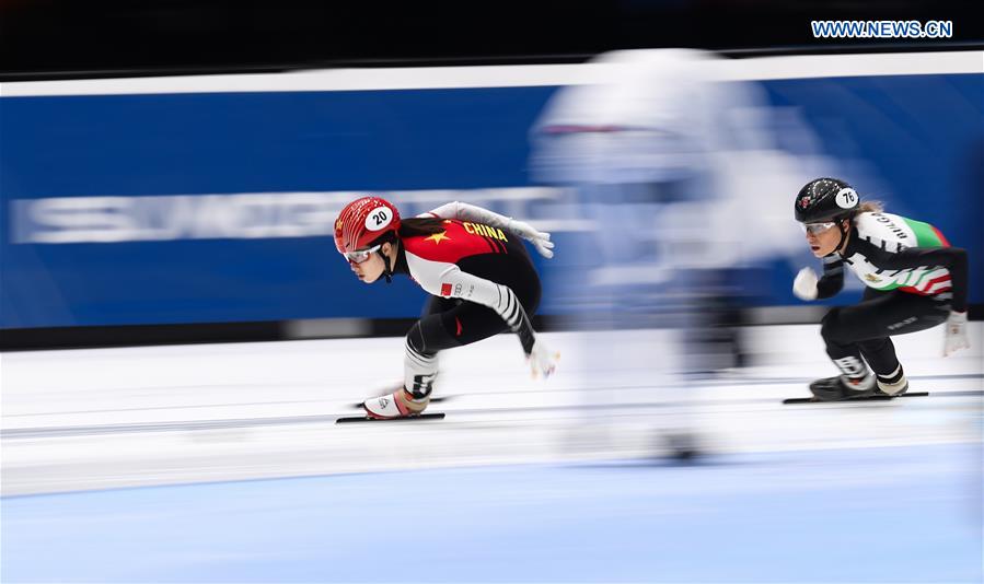 (SP)THE NETHERLANDS-DORDRECHT-ISU WORLD CUP-SHORT TRACK