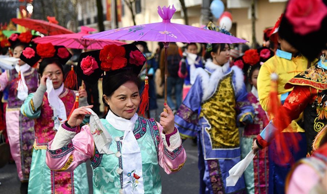 Chinese New Year Parade held in Paris