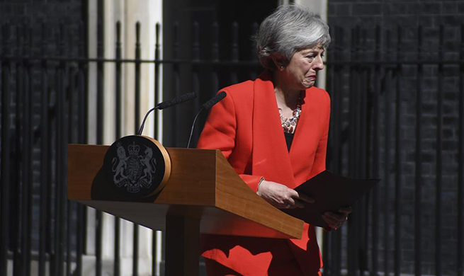 Theresa May to resign as British PM, will stay on until race for successor starts