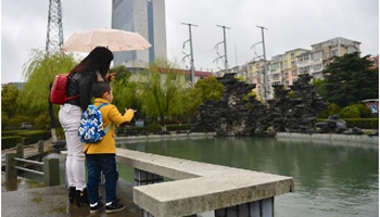 Chinese autistic children draw paintings to mark World Autism Awareness Day